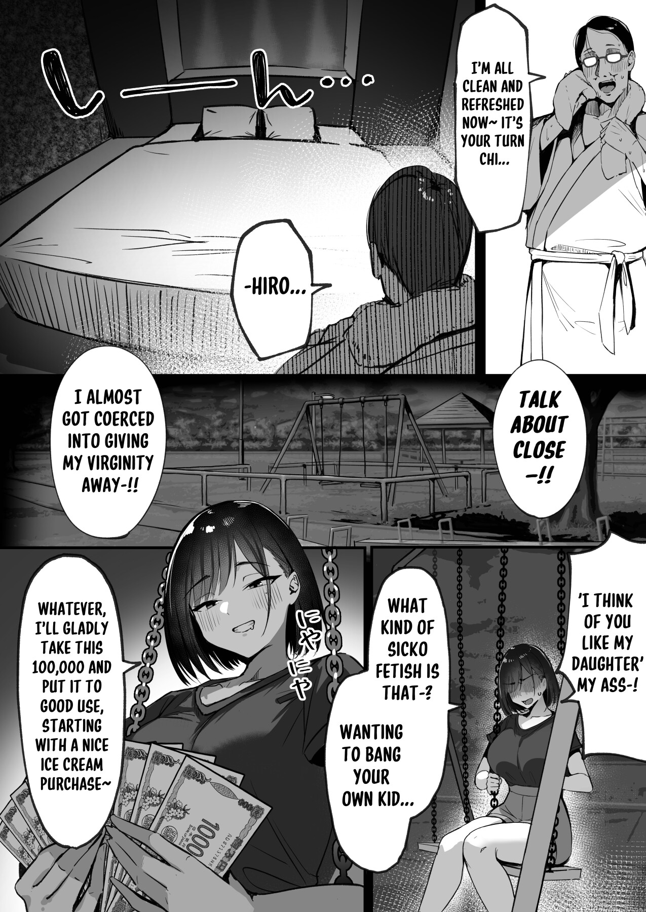 Hentai Manga Comic-My Mom's New Husband is My Sugar Daddy-Read-14